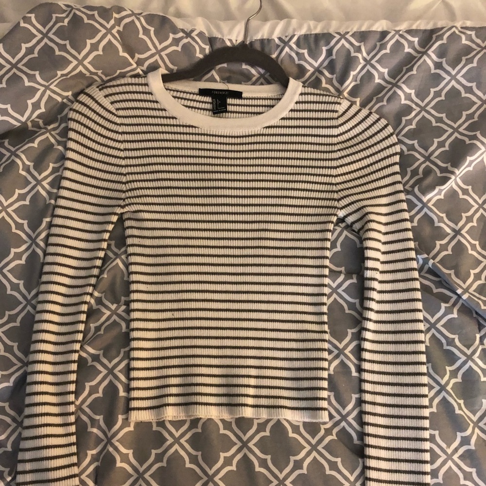 Forever 21 Striped Top
